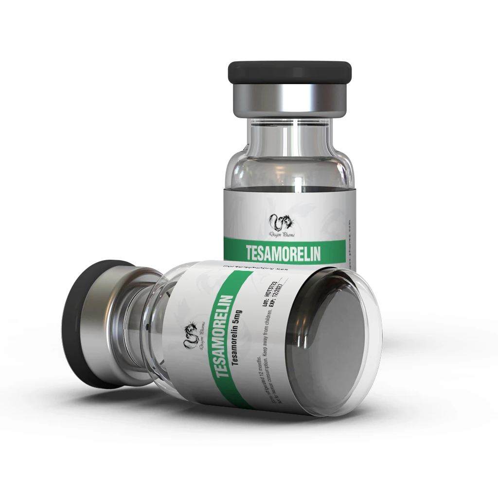 TESAMORELIN 5 mg vial by Dragon Pharma, Europe