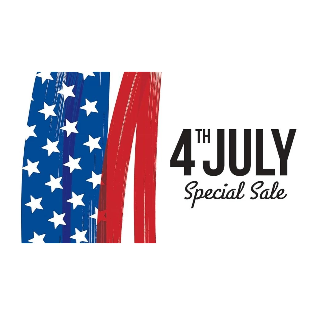 4th of July Promo - 25% OFF on ALL Products!