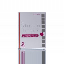 CABERLIN 0.25 0.25 mg/tab 12 tabs by Sun Pharma, India