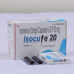 ISOCUTE 20 20 mg/caps 100 caps by Cutis Biologicals