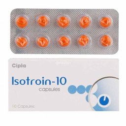 ISOTROIN-10 10 mg/caps 10 caps by Cipla, India