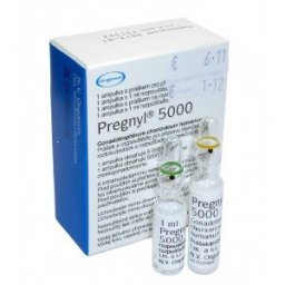 PREGNYL 5000 IU 5000 iu/amp kit by Organon Ilaclari, Turkey