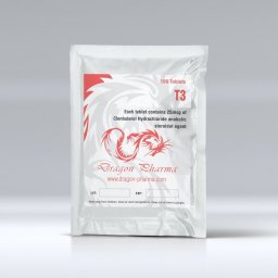 T3 25 mcg/tab 100 tabs by Dragon Pharma, Europe