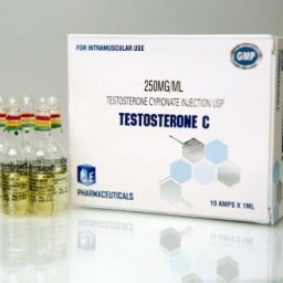 TESTOSTERONE C 250 mg 10 amps by Ice Pharmaceuticals